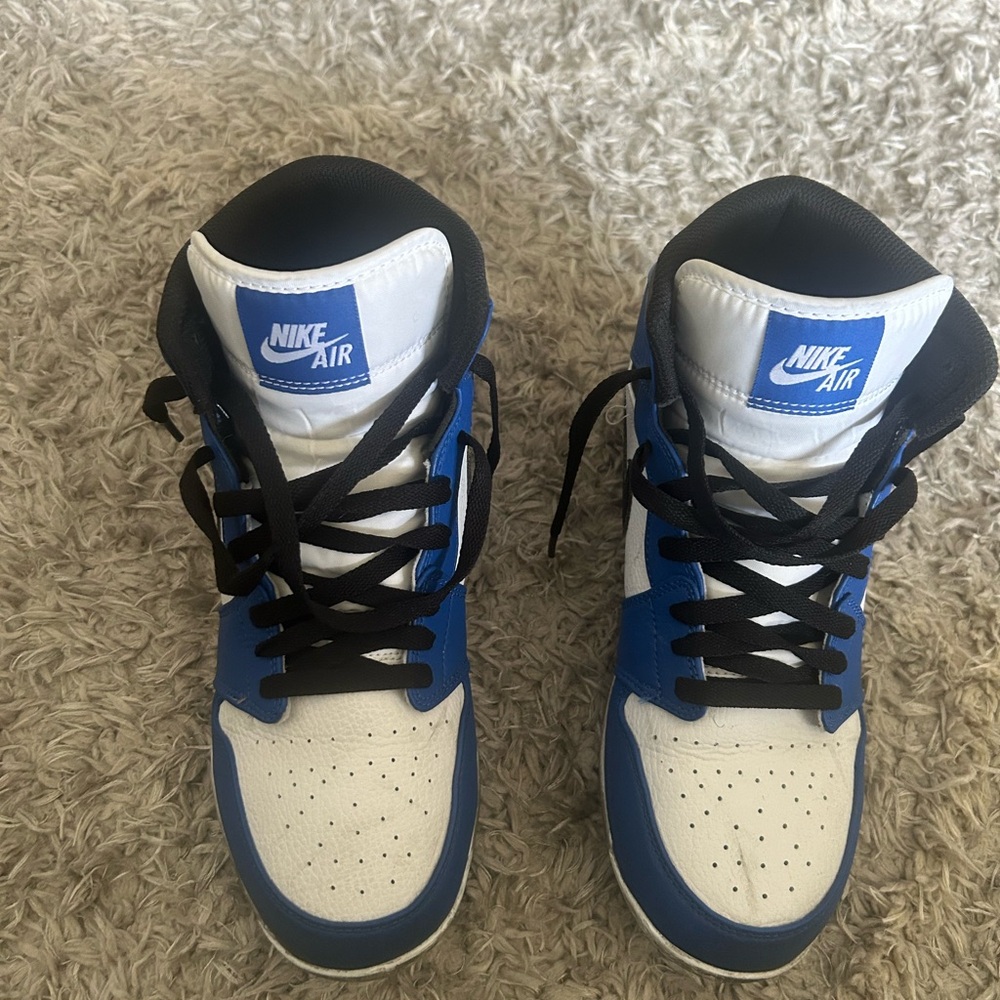 Nike Air Blue and White Sneakers